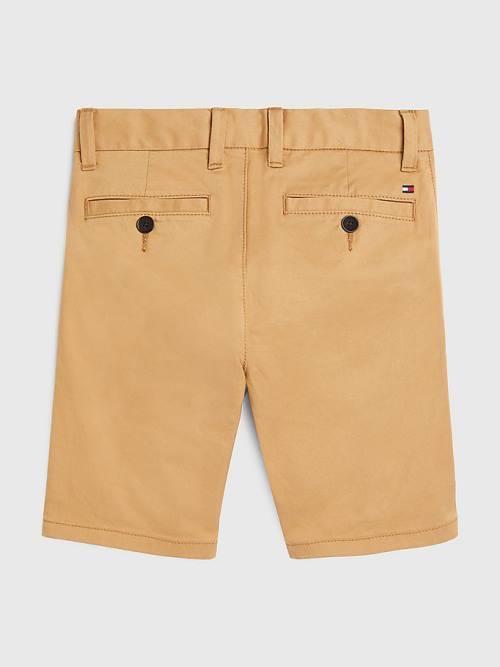 Tommy Hilfiger 1985 Essential Chino Shorts Fantje Hlače Kaki | TH230MOX