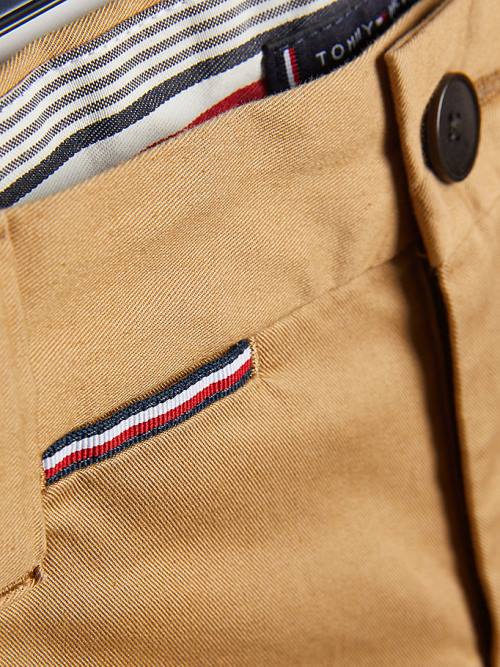 Tommy Hilfiger 1985 Essential Chino Shorts Fantje Hlače Kaki | TH230MOX