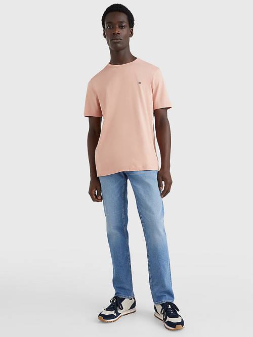 Tommy Hilfiger 1985 Essential Flag Moški Majice Oranžna | TH570RTY