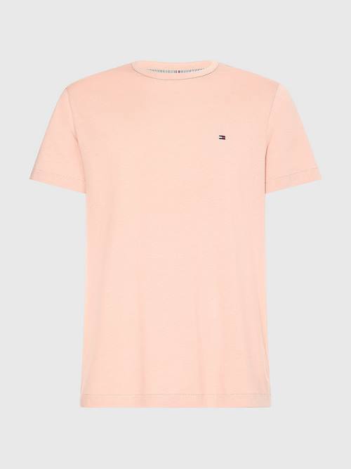 Tommy Hilfiger 1985 Essential Flag Moški Majice Oranžna | TH570RTY