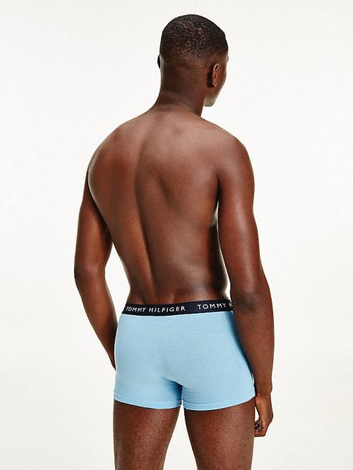 Tommy Hilfiger 3-Pack Logo Waistband Trunks Moški Spodnje Perilo Rumena | TH270OJM