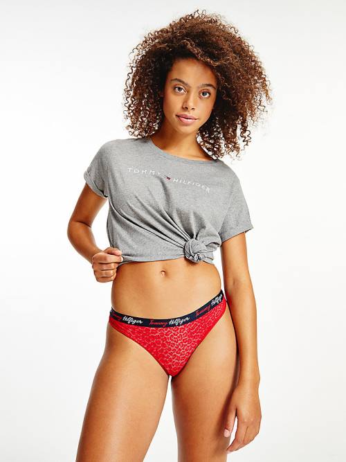 Tommy Hilfiger 5-Pack Thongs Ženske Spodnje Perilo Multi | TH436MSH