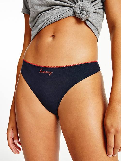 Tommy Hilfiger 5-Pack Thongs Ženske Spodnje Perilo Multi | TH436MSH