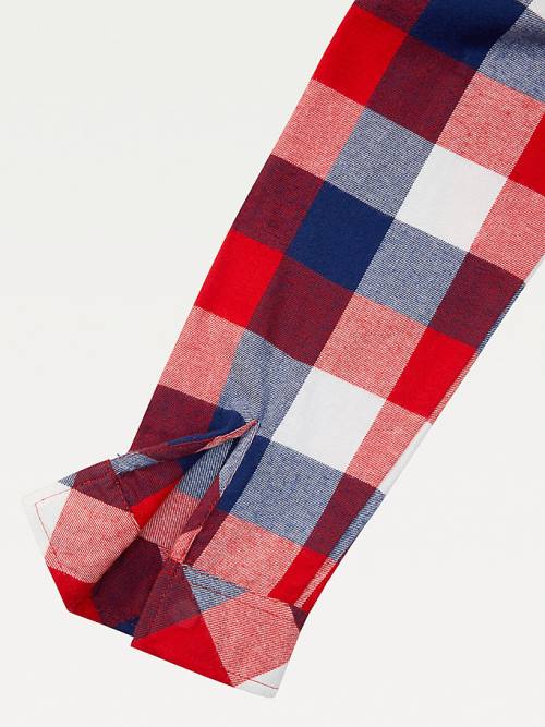 Tommy Hilfiger Adaptive Multicolour Plaid Shacket Ženske Srajce Multi | TH742EGV