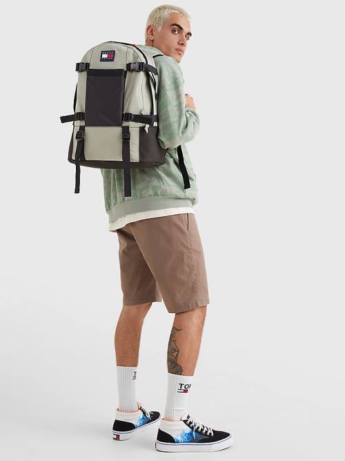 Tommy Hilfiger Adventure Backpack Moški Torbice Siva | TH765PXV