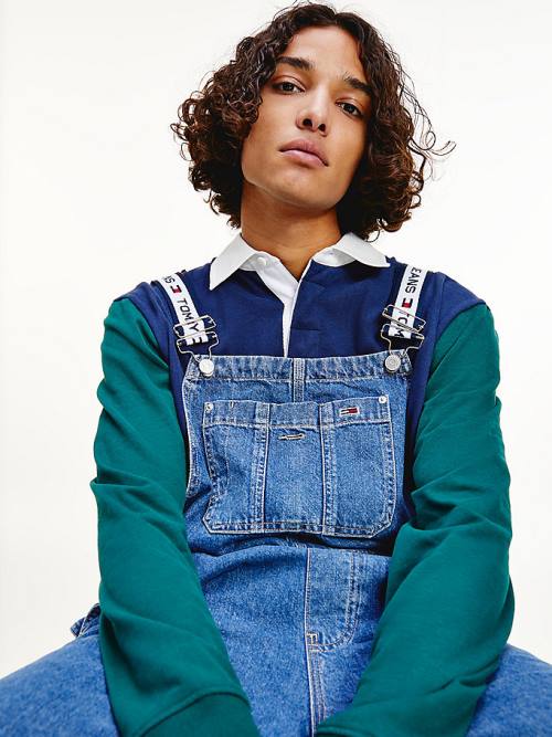 Tommy Hilfiger Carpenter Denim Dungarees Moški Kavbojke Denim | TH964QVC