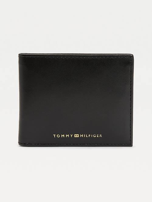 Tommy Hilfiger Casual Leather Small Card Moški Denarnice Črna | TH530JPC