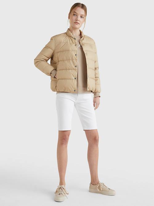 Tommy Hilfiger Chic Down-Filled Ženske Jakne Bež | TH321IPY