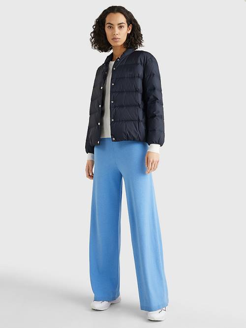 Tommy Hilfiger Chic Down-Filled Ženske Jakne Modra | TH602JHU
