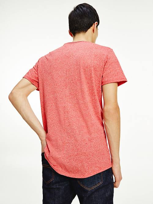Tommy Hilfiger Classics Slim Fit Moški Majice Rdeča | TH637ITL