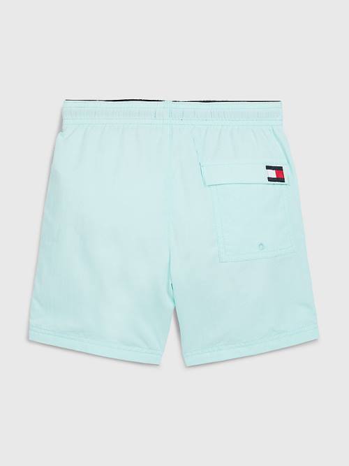 Tommy Hilfiger Colour-Blocked Mid Length Shorts Fantje Kopalke Modra | TH145RYV