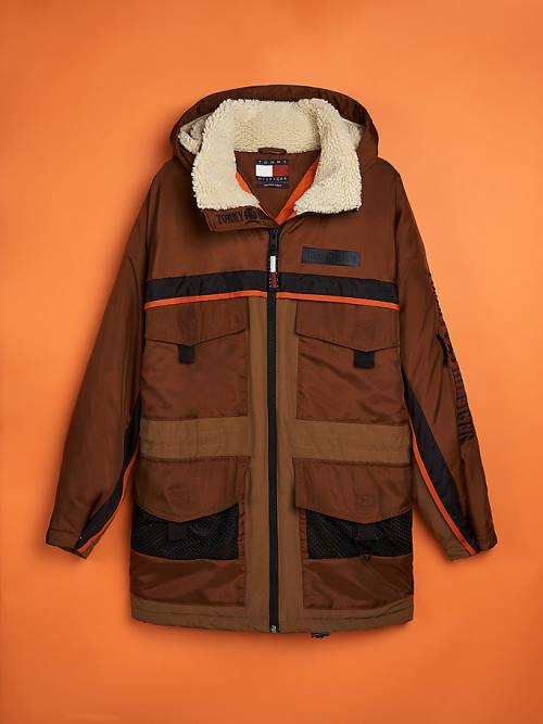 Tommy Hilfiger Crest Field Moški Jakne Rjav | TH871FJQ