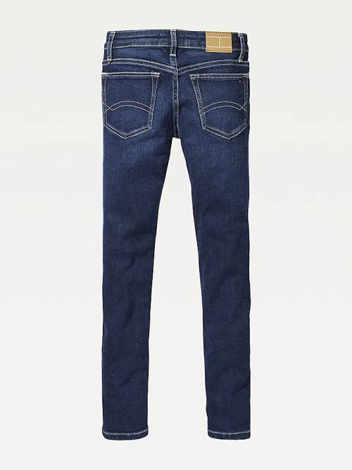 Tommy Hilfiger Dark Wash Skinny Fantje Kavbojke Denim | TH639JYQ