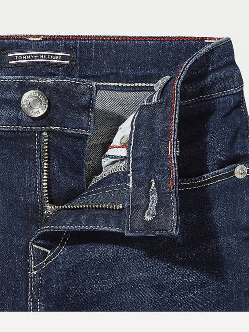 Tommy Hilfiger Dark Wash Skinny Fantje Kavbojke Denim | TH639JYQ