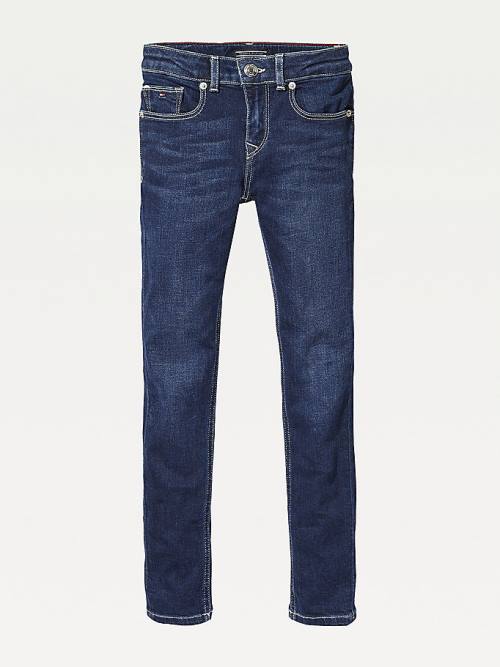 Tommy Hilfiger Dark Wash Skinny Fantje Kavbojke Denim | TH639JYQ