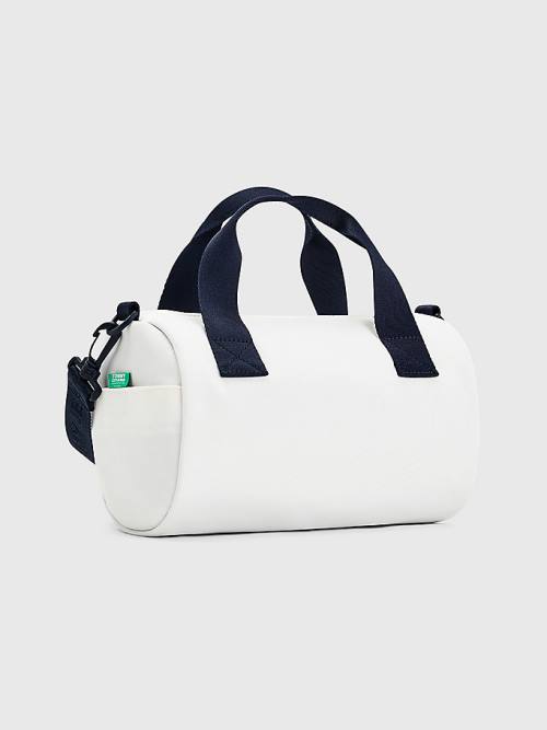 Tommy Hilfiger Essential Logo Crossover Ženske Torbice Bela | TH796EUP