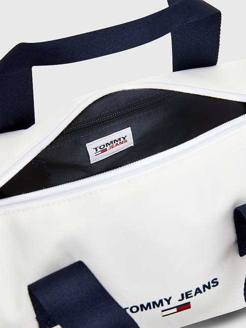 Tommy Hilfiger Essential Logo Crossover Ženske Torbice Bela | TH796EUP