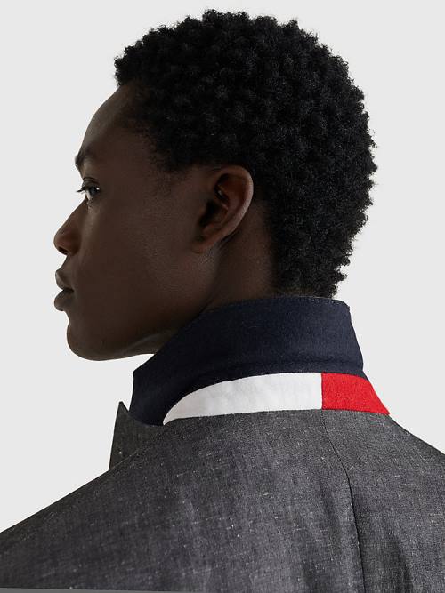 Tommy Hilfiger Lardini Slim Fit Moški Obleke Siva | TH182OTD