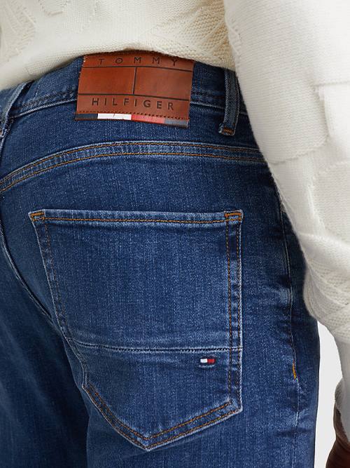 Tommy Hilfiger Layton Extra Slim Faded Moški Kavbojke Denim | TH569YWX