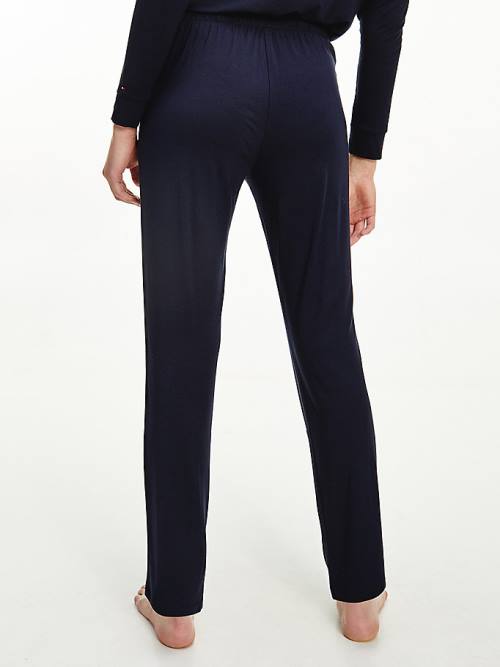Tommy Hilfiger Modal Joggers Ženske Pižama Modra | TH789ZYC