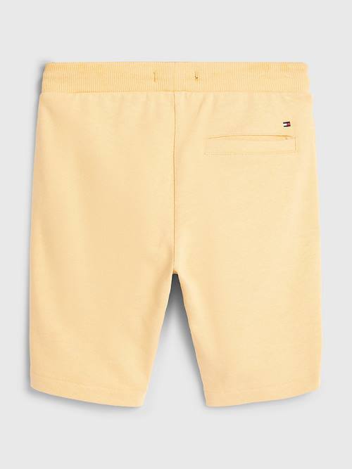 Tommy Hilfiger Natural Earth Dye Sweat Shorts Fantje Hlače Rumena | TH956YHD