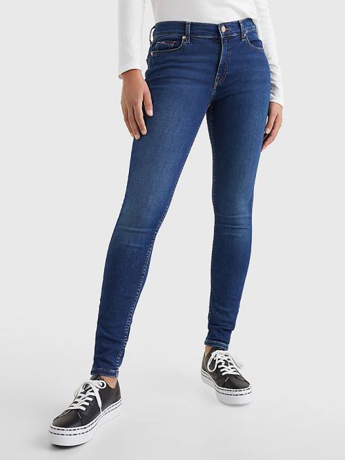 Tommy Hilfiger Nora Mid Rise Skinny Ženske Kavbojke Denim | TH831NIO
