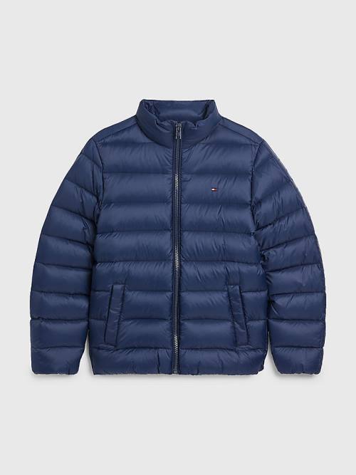 Tommy Hilfiger Recycled Down Dekleta Jakne Modra | TH683MFO