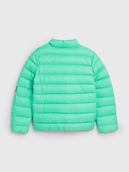 Tommy Hilfiger Recycled Down Fantje Jakne Zelena | TH863YHE