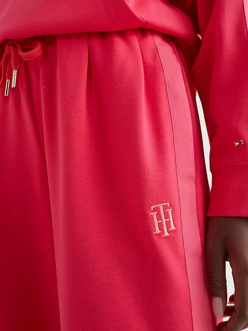 Tommy Hilfiger Relaxed Fit Drawstring Ženske Hlače Roza | TH710QCR
