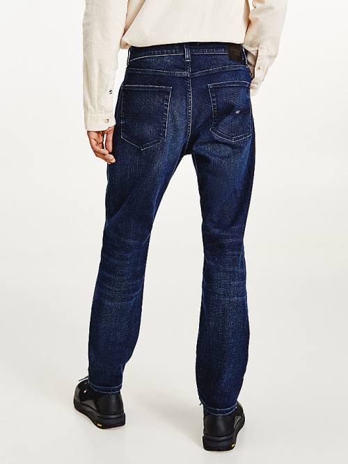 Tommy Hilfiger Ryan Straight Faded Moški Kavbojke Denim | TH365JGN
