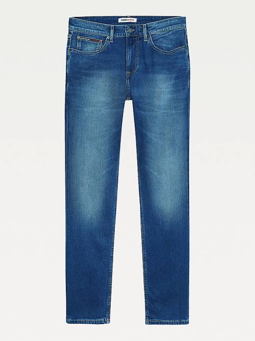 Tommy Hilfiger Scanton Slim Fit Faded Moški Kavbojke Denim | TH510YCF
