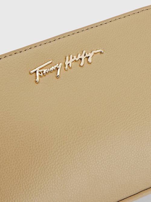 Tommy Hilfiger Signature Camera Ženske Torbice Rjav | TH642YBC