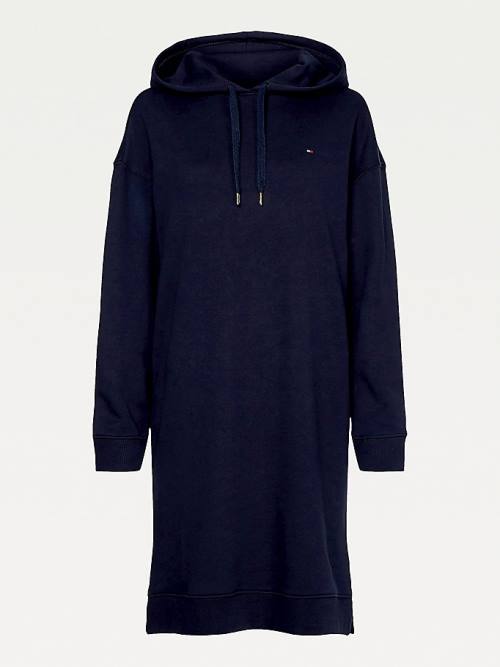 Tommy Hilfiger Signature Trim Ženske Obleke Modra | TH154OCZ