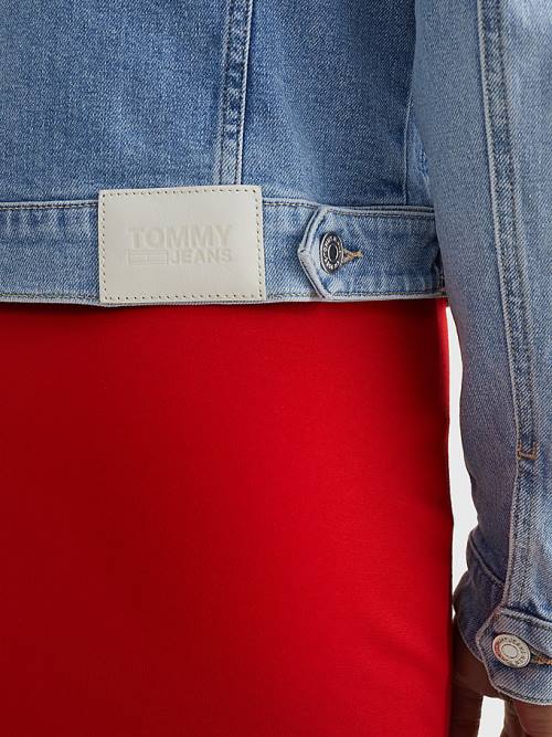 Tommy Hilfiger Slim Fit Denim Trucker Ženske Jakne Denim | TH870WKU