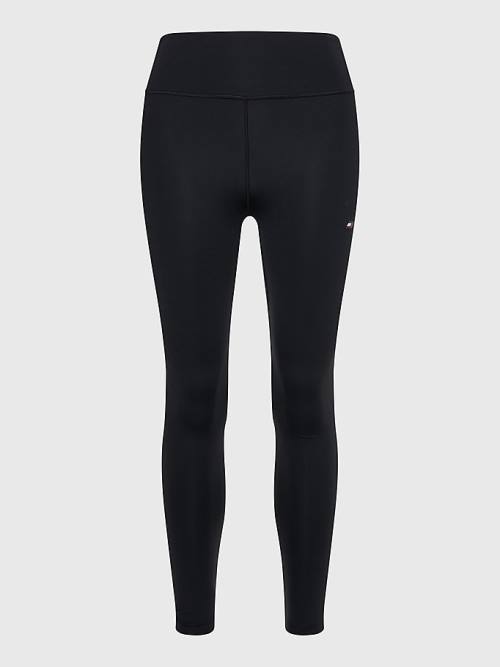 Tommy Hilfiger Sport High Rise 7/8 Ženske Pajkice Črna | TH560SJI