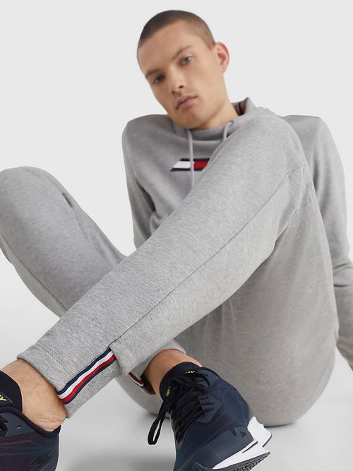 Tommy Hilfiger Sport Terry Joggers Moški Hlače Siva | TH236CNV