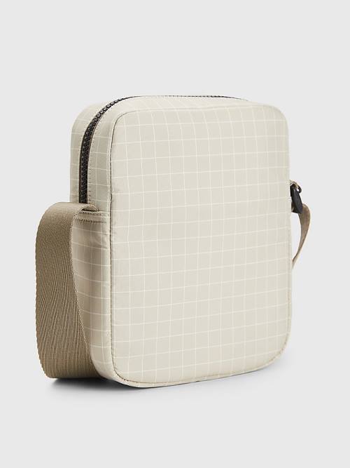 Tommy Hilfiger TH Established Small Reporter Moški Torbice Bež | TH250LCW
