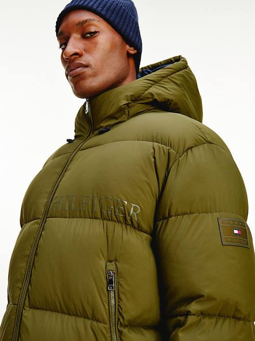 Tommy Hilfiger TH Warm High Loft Filled Parka Moški Plašč Rjav | TH237IGN
