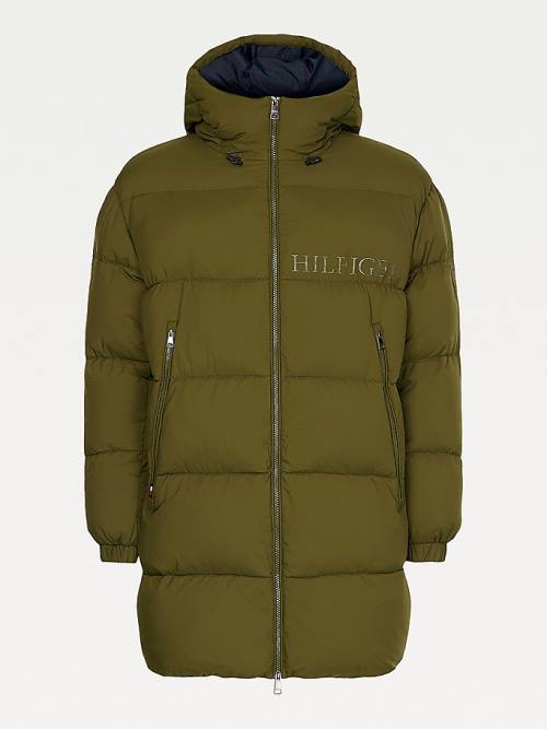 Tommy Hilfiger TH Warm High Loft Filled Parka Moški Plašč Rjav | TH237IGN