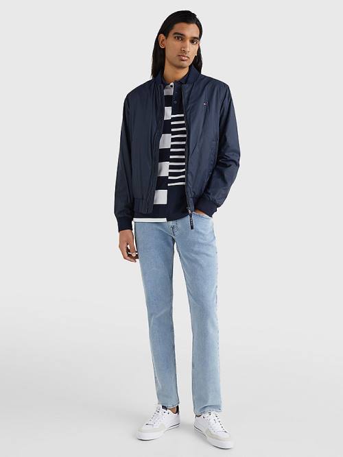 Tommy Hilfiger TH Warm Packable Insulated Bomber Moški Jakne Modra | TH689WIL