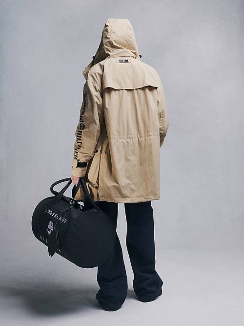 Tommy Hilfiger TOMMYXTIMBERLAND Dual Gender Reversible Parka Moški Plašč Kaki | TH905LWD
