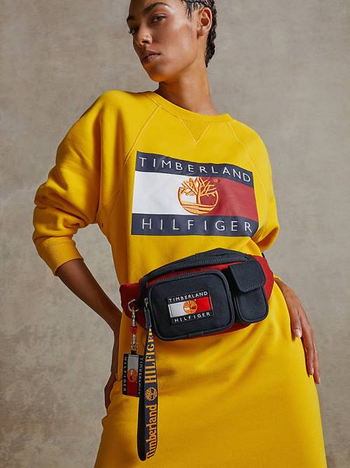 Tommy Hilfiger TOMMYXTIMBERLAND Remixed Bum Moški Torbice Modra | TH038IXR