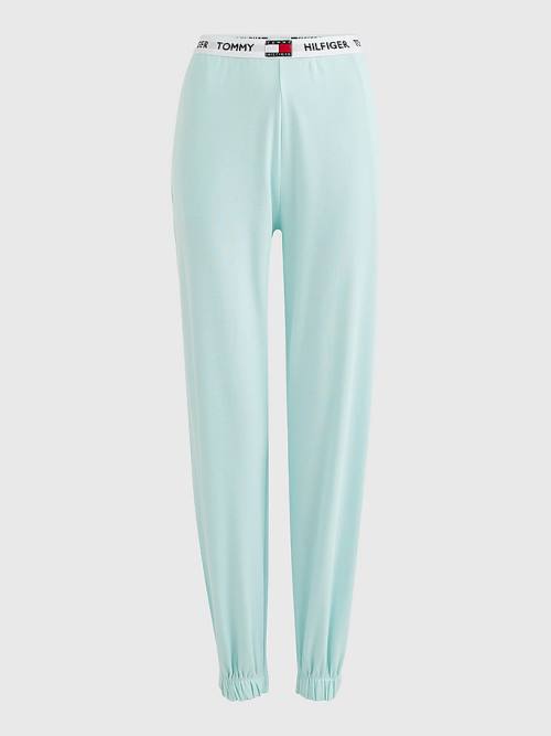 Tommy Hilfiger Tommy 85 Pastel Sweatpants Ženske Hlače Modra | TH706VLP