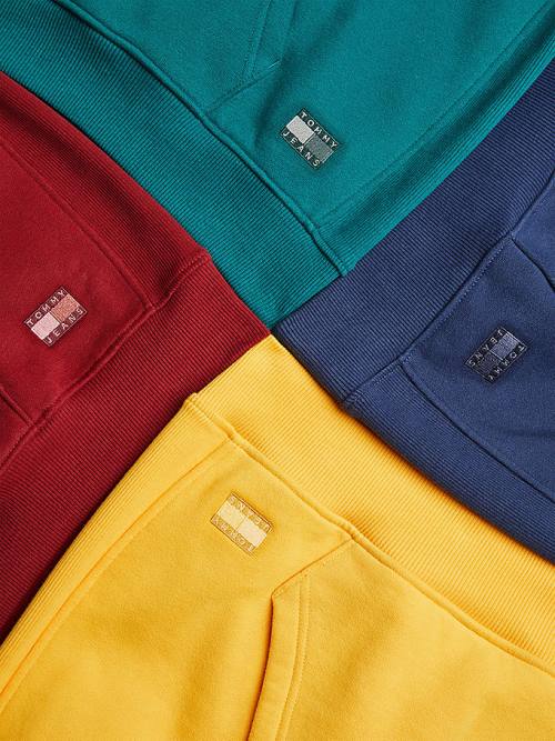 Tommy Hilfiger Tonal Logo Moški Pulover s kapuco Modra | TH270IYJ