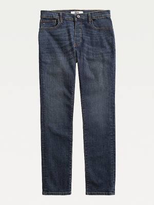 Tommy Hilfiger Adaptive Low Rise Denton Fit Moški Kavbojke Modra | TH350SPU
