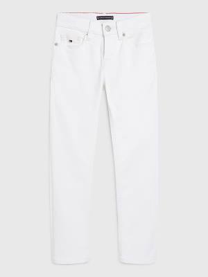 Tommy Hilfiger Scanton Slim White Fantje Kavbojke Denim | TH457DQC
