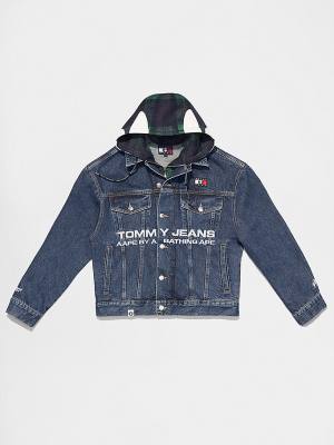 Tommy Hilfiger Tommy X AAPE Denim Moški Jakne Denim | TH293NYR